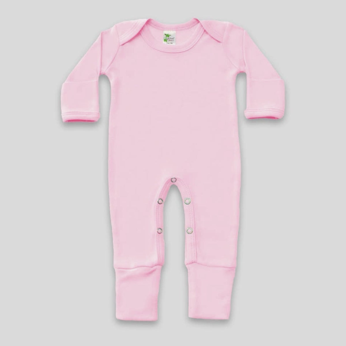 Baby Romper with Mittens and Footie