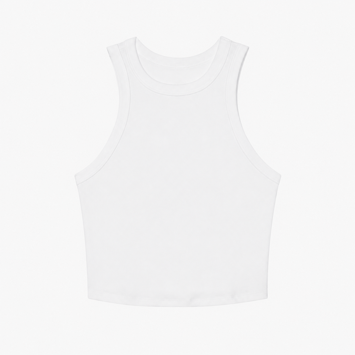 Rib Racer Tank - White