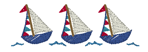 Sailboat Trio
