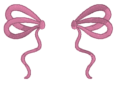 Coquette Side Bow Pair
